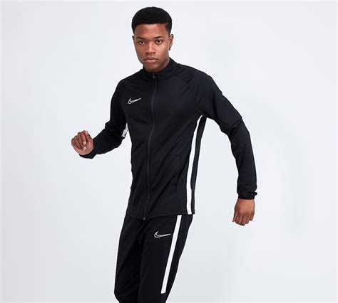 off white nike tracksuit black